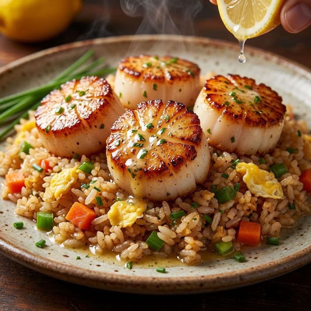 Hibachi Scallops